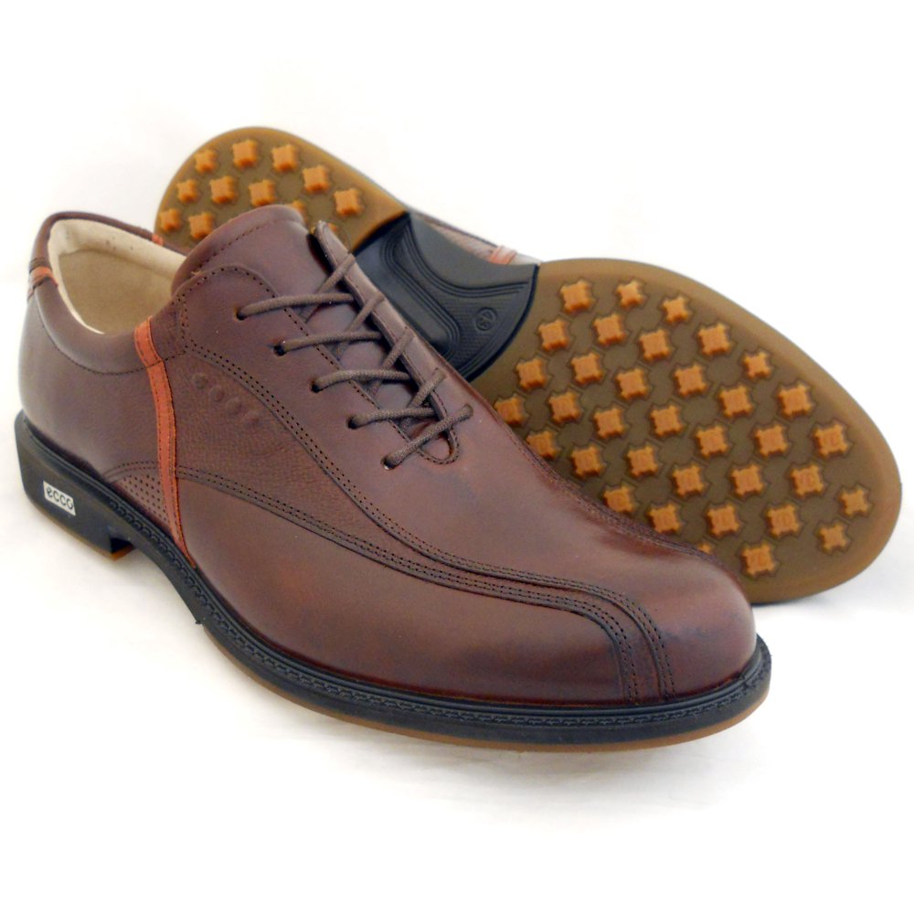 ECCO New Mens ECCO Tour Golf Hybrid Street Shoes Bison