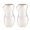 Silver, variant on 2 Pack Metal Lighter Case Cover 3D Human Body Shape Holder Sleeve Sleeve Protector Black