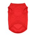 thumbnail image 2 of Cotton Dog Tank - Flame Scarlet Red, 2 of 3