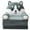 AF, variant on adviicd Plush Foldable Kids Sofa Backrest Armchair 2 In 1 Foldable Children Sofa Cute Cartoon Lazy Sofa Children Flip Open Sofa Bed For Living Room Bedroom Without Liner Filler