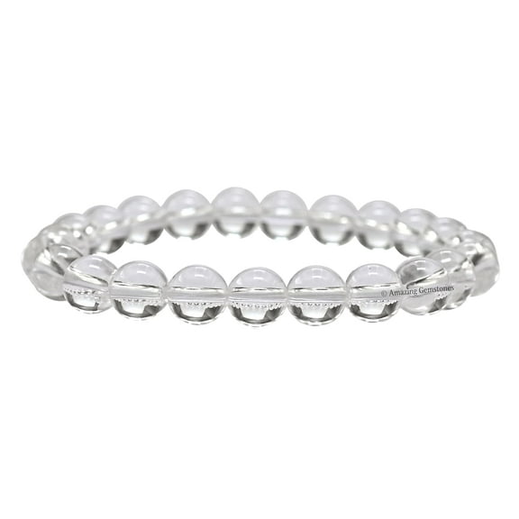 Clear Quartz Bracelet - 8mm Crystal