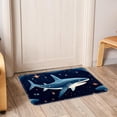 thumbnail image 6 of Shark Indoor Rug Outdoor Carpet Door Rug Polyester Non-Slip Machine Washable Bath Mats, 6 of 6