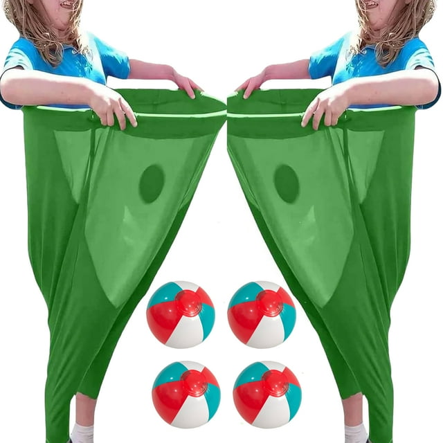 VONKY Parent Child Pitching Game Granny Pants Courtyard Game Set Suitable For Children And Adults. green