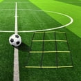 thumbnail image 1 of UPGRATOR Football Training Ladder Yellow Agility Ladder Tool Portable for Footwork Exercises, 1 of 8