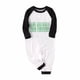 thumbnail image 3 of Pijamas familiares a juego de Navidad, conjunto de pijamas a cuadros verdes con diseño exclusivo de astas de reno, Feliz Navidad, 2022, 3 of 4