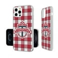 thumbnail image 7 of Toronto FC iPhone Plaid Design Clear Case, 7 of 7