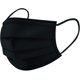 thumbnail image 2 of Paquete de 50 máscaras desechables de 3 capas de alta filtrabilidad, adecuadas para pieles sensibles, máscara facial transpirable (negro), 2 of 4