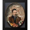 thumbnail image 2 of Church, Henry 15x18 Black Modern Framed Museum Art Print Titled - Self Portrait with Five Muses, 2 of 5
