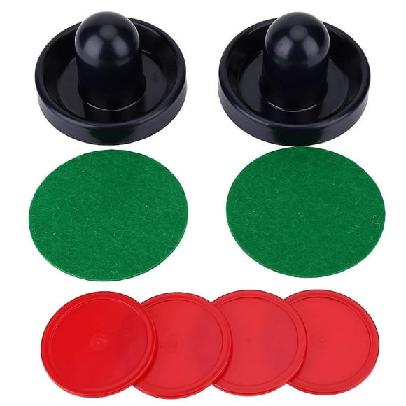 Air Hockey Paddles, Air Hockey Table Accessories Sets, Air Hockey Pushers Pucks Set For Tables Game
