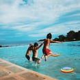 thumbnail image 4 of 80cm Thicken Swim Ring Double Layers Inflated Swim Ring Water Floating Ring Colorful, 4 of 8