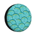 thumbnail image 2 of Balery Beautiful Seashells Tire Covers - Tough Tire Wheel Protector for Truck, SUV, Trailer, Camper, RV -14 inch, 2 of 8