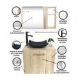 thumbnail image 4 of Combo de Gabinete para Baño 07 Derecho con Lavamanos Y Monomando + Botiquin con Espejo, 4 of 5
