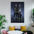 thumbnail image 6 of Movie Classic Posters for Room Aesthetic Chicago Fire Canvas Wall Art Prints Poster Gifts Photo Picture Painting Posters Room Decor Home Decorative 16x24inch(40x60cm), 6 of 6