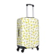 thumbnail image 3 of Uemuo Yellow Lemon Leaves Printed Washable Luggage Cover - Fashion Suitcase Protector Fits 18-32 Inch Luggage -Medium, 3 of 9