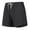 *Black, variant on VBVC Women's Athletic Running Shorts,Drawstring Elastic Waist Shorts For Women,Ladies Summer Lightweight Side Slit Shorts with Pockets,Army Green,S-4XL