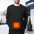 thumbnail image 3 of Ropa interior calentada Lavable Carga USB Calefacción térmica eléctrica Camiseta de manga larga Ropa yeacher Ropa interior, 3 of 7