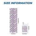 thumbnail image 3 of Lsque Violets Flowers Printed Cooling Towel (40"x 12"), Ice Towel, Microfiber, Soft Breathable Chilly Towel for Yoga, Sport, Gym, Workout, Fitness, Running, 3 of 9