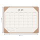 thumbnail image 2 of Calendario de escritorio Jotsome 2026-2027 con alfombrilla de escritorio de 36 x 26 cm, 2 of 8