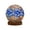 Blue, variant on Decorative Baroque Night Light Mosaic Glass Lamps with Wooden Base Vintage Style Glass Table Lamp for Bedroom & Living Room