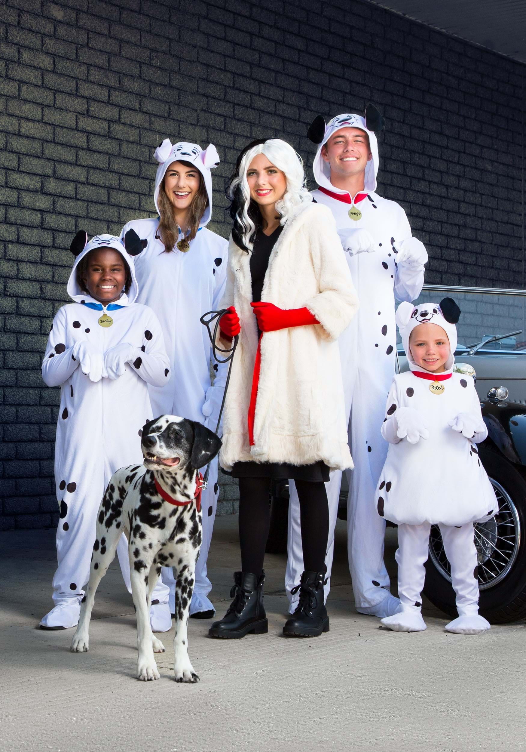 Adult 101 Dalmatians Pongo Costume Onesie