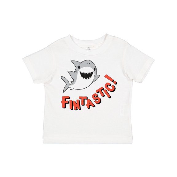 Inktastic Fintastic Cute Shark Boys or Girls Toddler T-Shirt