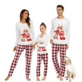 thumbnail image 1 of 2023 pijamas de Navidad conjunto familiar verde rojo madre niños adultos bebé Navidad familia a juego trajes familia pijamas de Navidad ropa, 1 of 4