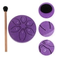 thumbnail image 2 of Miangastore 1 Ensemble Mini Tambour Portable pour Enfants 6 Notes Tambour à Langue Petit Instrument de Percussion Mini Tambour de Pluie Tambour pour Enfants, 2 of 8