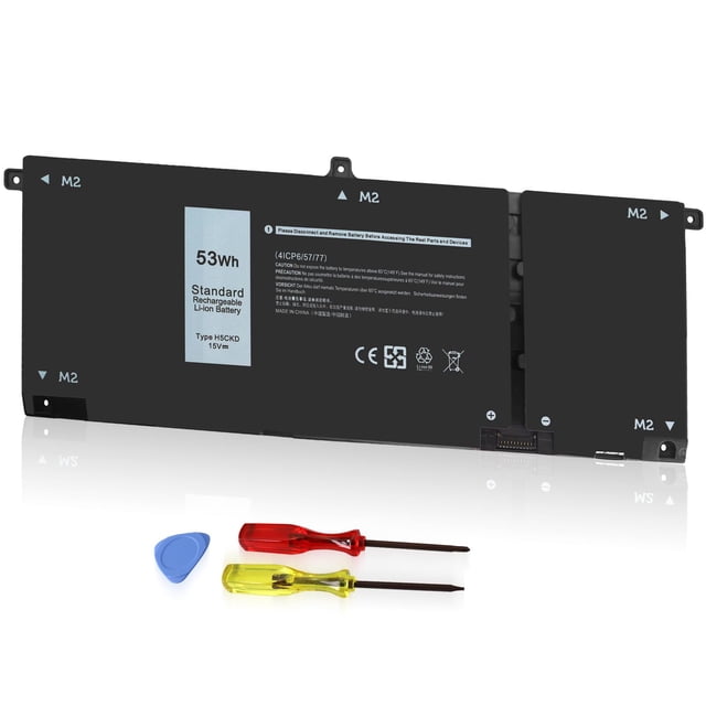 Batería Emanjor H5CKD de 53 Wh y 15 V para Dell Inspiron 7506 7405