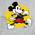 thumbnail image 3 of Disney - Mickey & Friends - Mickey Mouse - Spotlight Glitch - Men's Crew Neck Fleece Pullover, 3 of 5