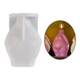 thumbnail image 1 of Molde de vela Perfecl de silicona para jabón de cera manualidades DIY Navidad, 1 of 8