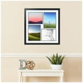thumbnail image 2 of ArtToFrames Collage Photo Picture Frame with 2 - 8x10, 8.5x11 Openings, Framed in Black with Super White and Black Mats (CDM-3926-16), 2 of 8