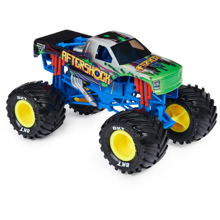 Monster Jam, Official Aftershock Monster Truck, 1:24 Die-Cast