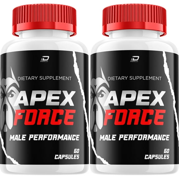Apex Force for Men Capsules – ApexForce Vitamin Complex, Energy, 2 Pack, 120 Capsules