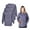 Charcoal, variant on Women's Scrub Jacket Warm Up Lightweight Medical Scrub Jacket - Pack of 6 Set (Red, Medium)