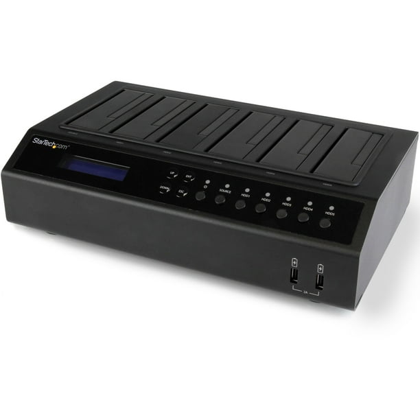 USB 3.0 / eSATA 6Bay Hard Drive Duplicator Dock, 15 HDD