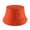 Orange, variant on Sunjoy Tech Everyday Cotton Style Bucket Hat, Unisex Trendy Lightweight Outdoor Hot Fun Cap, Summer Beach Vacation Getaway Headwear