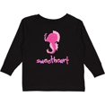 thumbnail image 3 of Inktastic Sweetheart- seahorse Boys or Girls Long Sleeve Toddler T-Shirt, 3 of 5