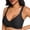 A100 Black, variant on Full Coverage Wireless Bra for Women Smooth Minimizer Bra for Large Bust Unlined Non-Padded Comfort Bralette with Wide Side Smoothing Wings for Everyday Wear
