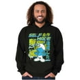thumbnail image 5 of The Smurfs Cool Kanji Self Made Hoodie Sweatshirt Women Men Brisco Brands S, 5 of 6