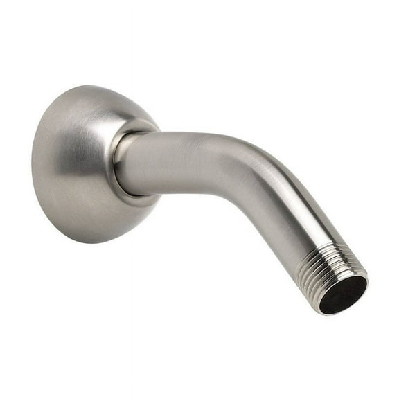 Speakman 5.5 in. Brass Shower Arm and Flange, Brushed Nickel
