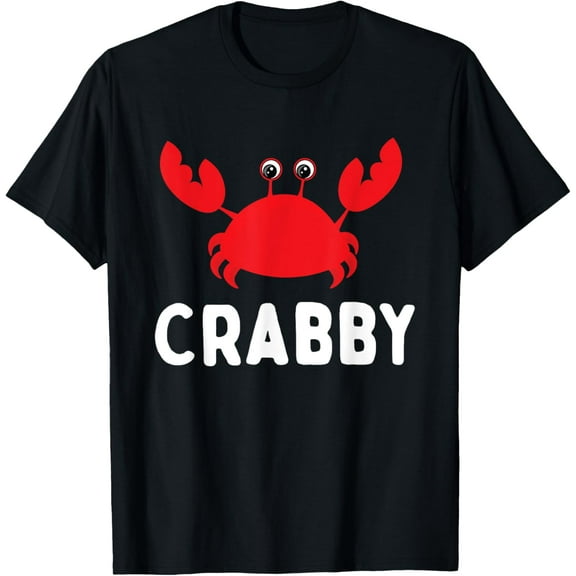 Playful Comfort Tee - Crabby - Beach Sea Lover Crab Crustacean Animal Lover T-Shirt for Men Women