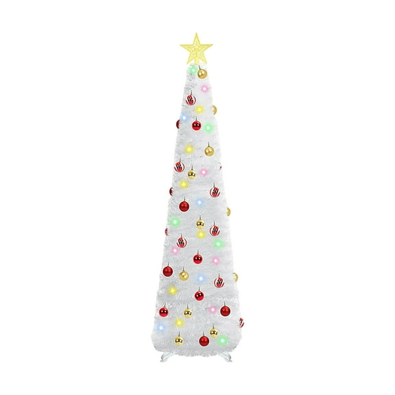 Christmas Tree Table Decorations, Mini Artificial Christmas Tree Tabletop Small Xmas Tree for Holiday Indoor DIY Christmas Decor