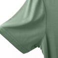 thumbnail image 5 of Shirts for Women Summer Spring Tops Short Sleeve Oversized Tshirts Fashion Basic Casual Tee Clothes 2025 Trendy, 5 of 7