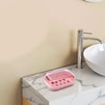thumbnail image 5 of Luluganb 1Pc Soap Holder, Travel Soap Container with Lid, Portable Bar Soap Case, Period Kit Leakproof Soap Box with Perforations, Soap Dishes for Traveling, Camping, Gym,Pink, 5 of 9