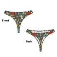 thumbnail image 3 of Fotbe Cute Animal Forest Tanga Sin Costuras para Mujer con Estampado – Panties Invisibles, Transpirables y Cómodos para Uso Diario-Medium, 3 of 6