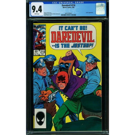Daredevil #218 - CGC 9.4 Comic Book