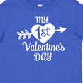 thumbnail image 4 of Inktastic My First Valentine's Day with White Heart and Arrow Boys or Girls Baby T-Shirt, 4 of 5