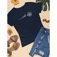 thumbnail image 3 of Wish Dandelion W Hearts T-Shirt Women -Image by Shutterstock, Female Small, 3 of 4