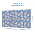 thumbnail image 2 of Pofeuu Corgi Print Mouse Pad,Rubber, Multipurpose Comfortable Waterproof Mousepad Desk Mat for Gamer Office Home, 2 of 8