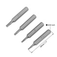 thumbnail image 2 of Juego de brocas de destornillador Torx magnético Uxcell de 5/32" con vástago hexagonal de 1.1" T5 T6 T7 T8 de acero S2, 2 of 5